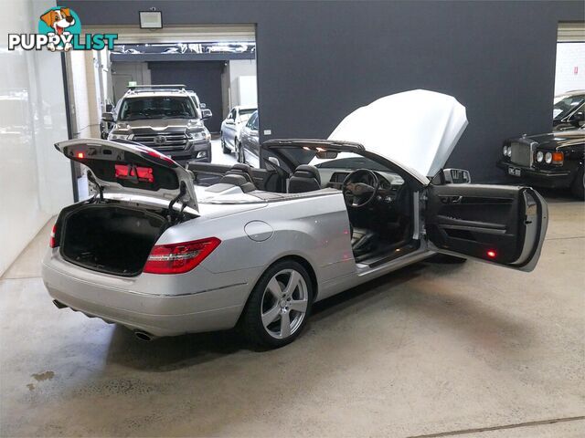 2010 MERCEDES-BENZ E350 AVANTGARDE 207 2D CABRIOLET