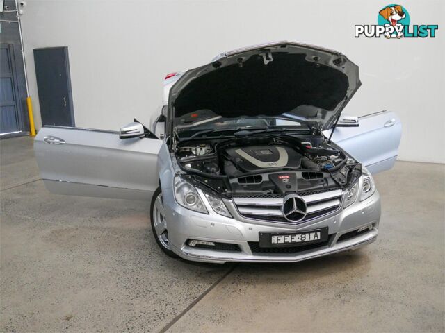 2010 MERCEDES-BENZ E350 AVANTGARDE 207 2D CABRIOLET