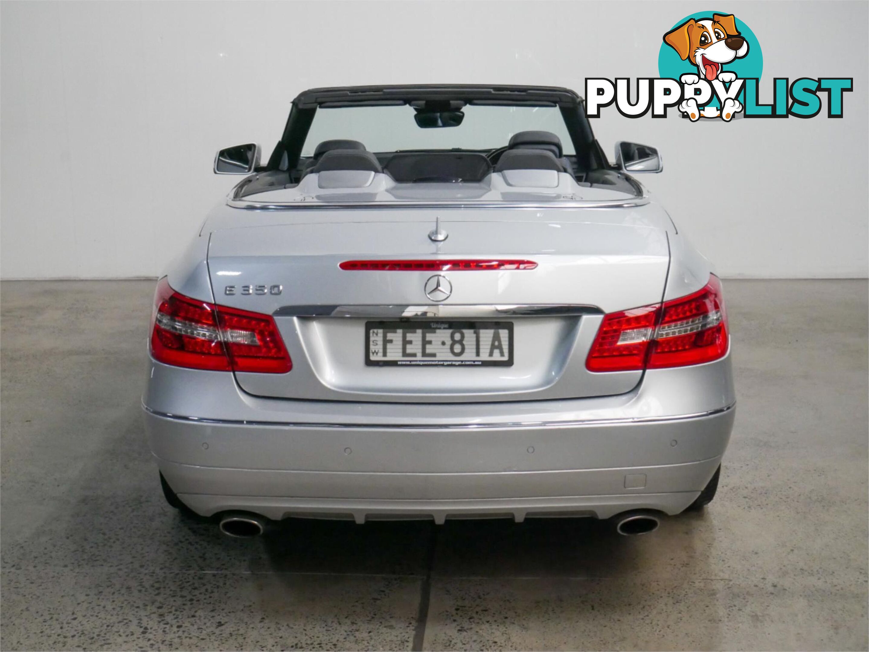 2010 MERCEDES-BENZ E350 AVANTGARDE 207 2D CABRIOLET