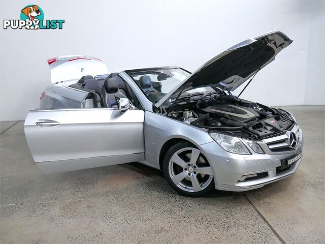 2010 MERCEDES-BENZ E350 AVANTGARDE 207 2D CABRIOLET