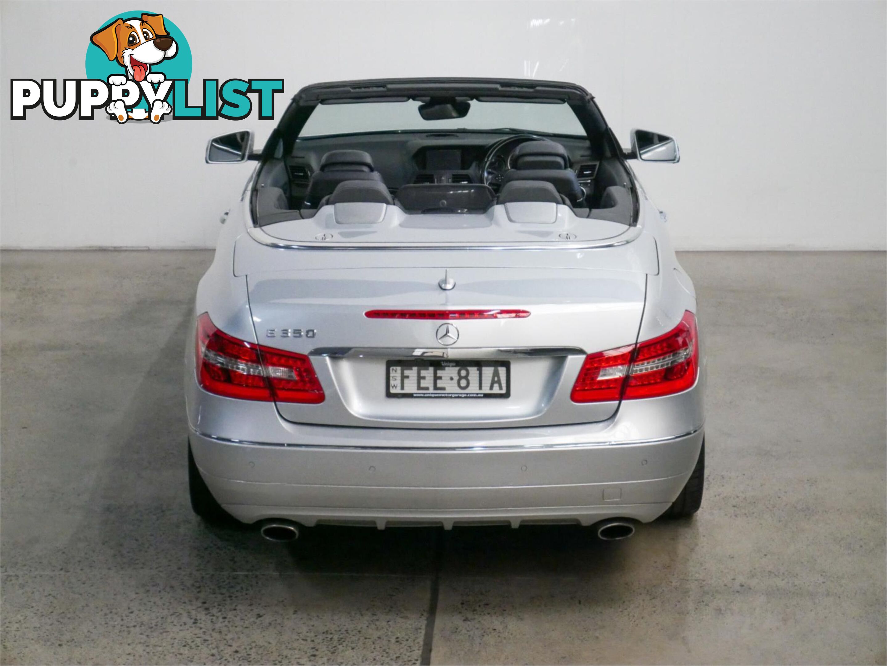 2010 MERCEDES-BENZ E350 AVANTGARDE 207 2D CABRIOLET