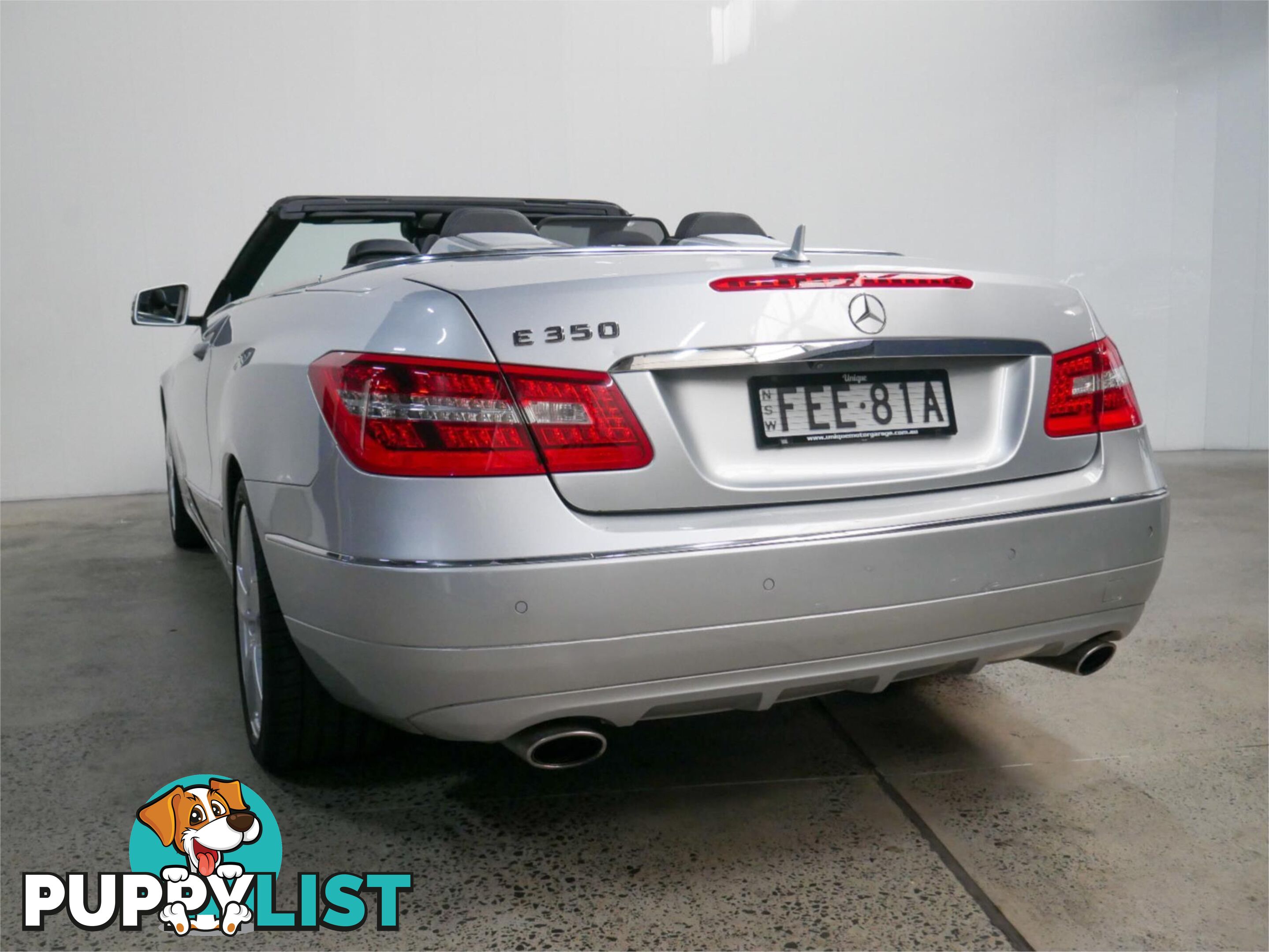 2010 MERCEDES-BENZ E350 AVANTGARDE 207 2D CABRIOLET