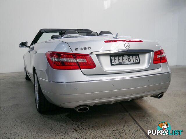 2010 MERCEDES-BENZ E350 AVANTGARDE 207 2D CABRIOLET
