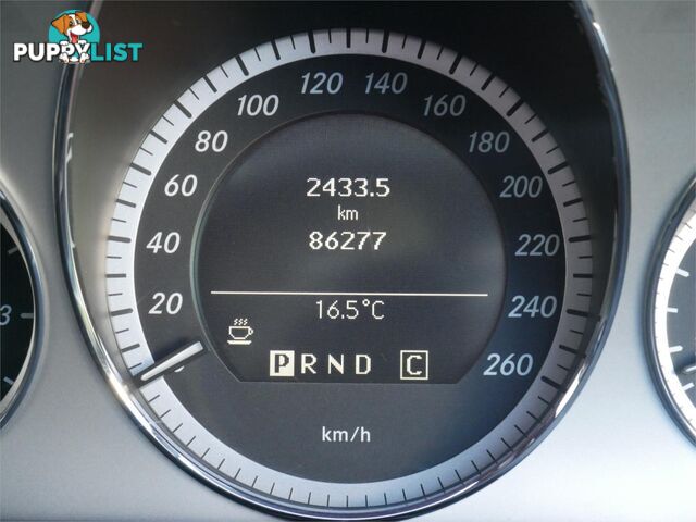 2010 MERCEDES-BENZ E350 AVANTGARDE 207 2D CABRIOLET