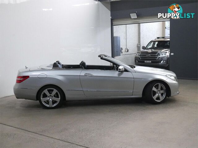 2010 MERCEDES-BENZ E350 AVANTGARDE 207 2D CABRIOLET