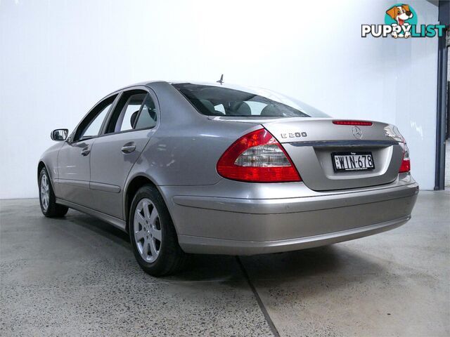 2006 MERCEDES-BENZ E200K CLASSIC 211MY07UPGRADE 4D SEDAN