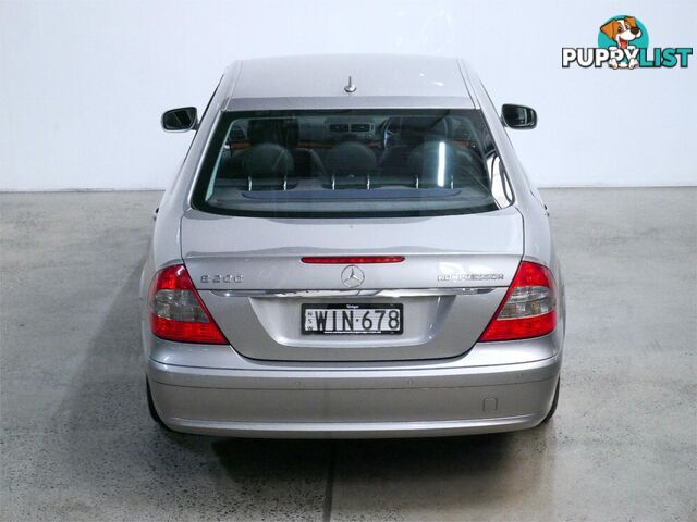 2006 MERCEDES-BENZ E200K CLASSIC 211MY07UPGRADE 4D SEDAN
