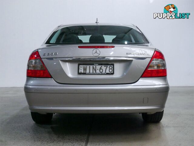 2006 MERCEDES-BENZ E200K CLASSIC 211MY07UPGRADE 4D SEDAN