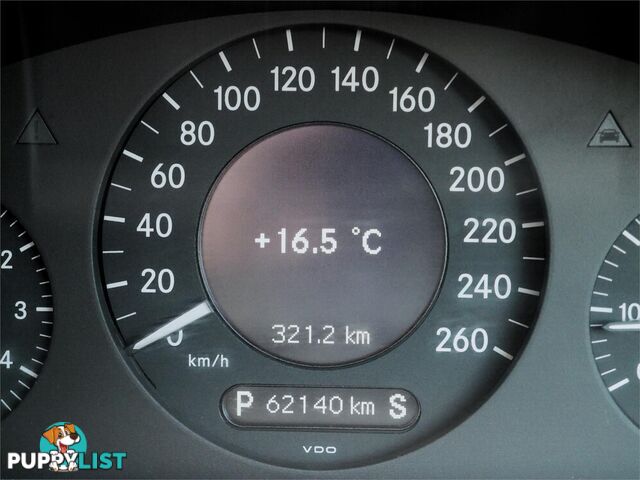 2006 MERCEDES-BENZ E200K CLASSIC 211MY07UPGRADE 4D SEDAN