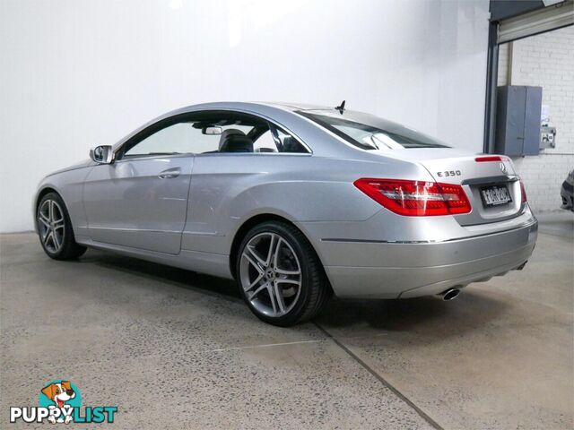 2009 MERCEDES-BENZ E350 AVANTGARDE 207 2D COUPE