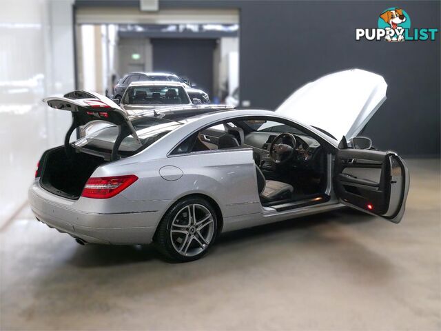 2009 MERCEDES-BENZ E350 AVANTGARDE 207 2D COUPE
