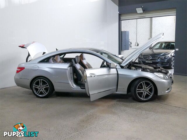 2009 MERCEDES-BENZ E350 AVANTGARDE 207 2D COUPE