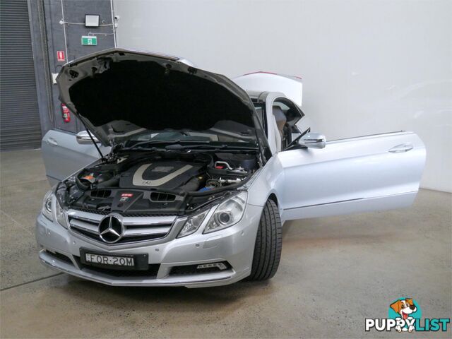 2009 MERCEDES-BENZ E350 AVANTGARDE 207 2D COUPE