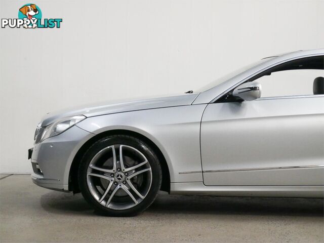 2009 MERCEDES-BENZ E350 AVANTGARDE 207 2D COUPE
