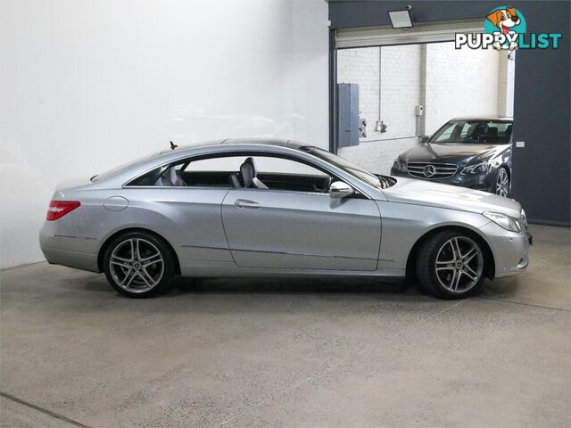 2009 MERCEDES-BENZ E350 AVANTGARDE 207 2D COUPE