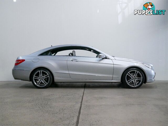 2009 MERCEDES-BENZ E350 AVANTGARDE 207 2D COUPE