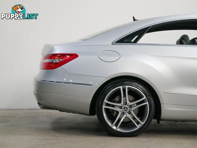 2009 MERCEDES-BENZ E350 AVANTGARDE 207 2D COUPE