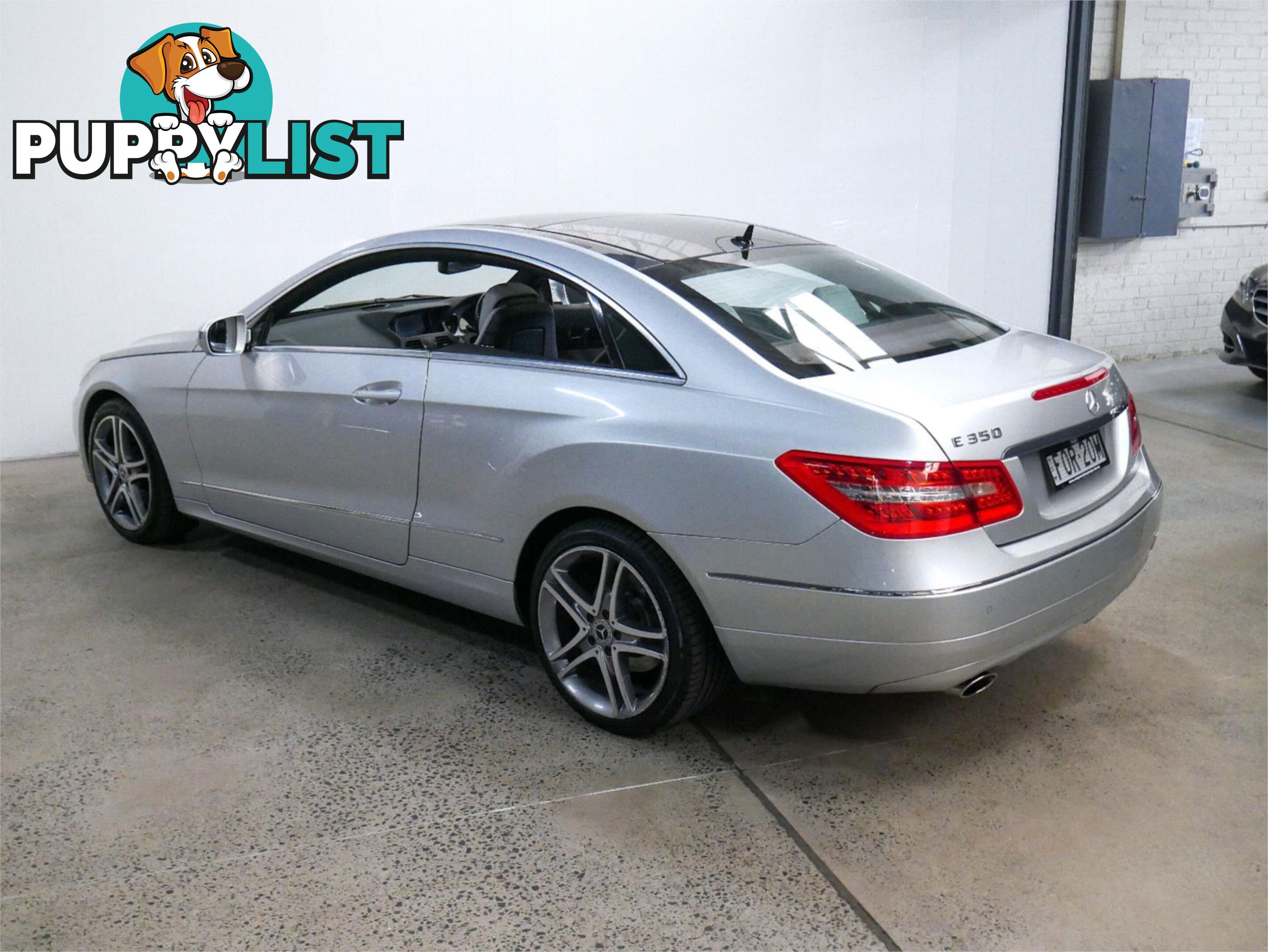2009 MERCEDES-BENZ E350 AVANTGARDE 207 2D COUPE