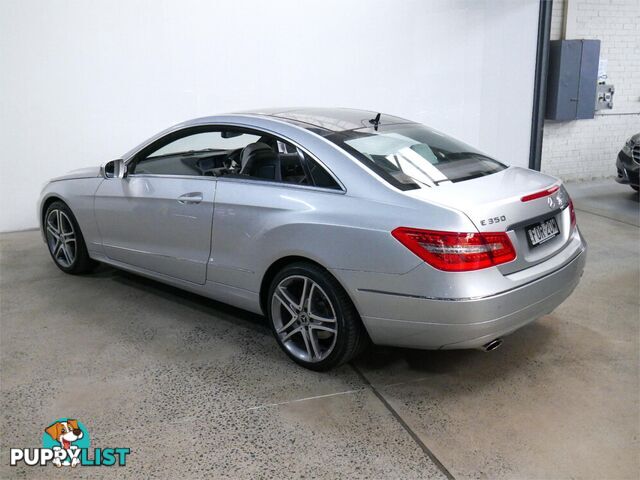 2009 MERCEDES-BENZ E350 AVANTGARDE 207 2D COUPE