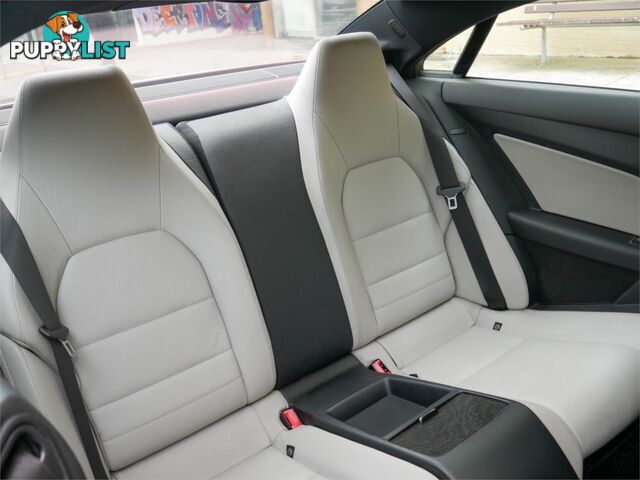 2009 MERCEDES-BENZ E350 AVANTGARDE 207 2D COUPE