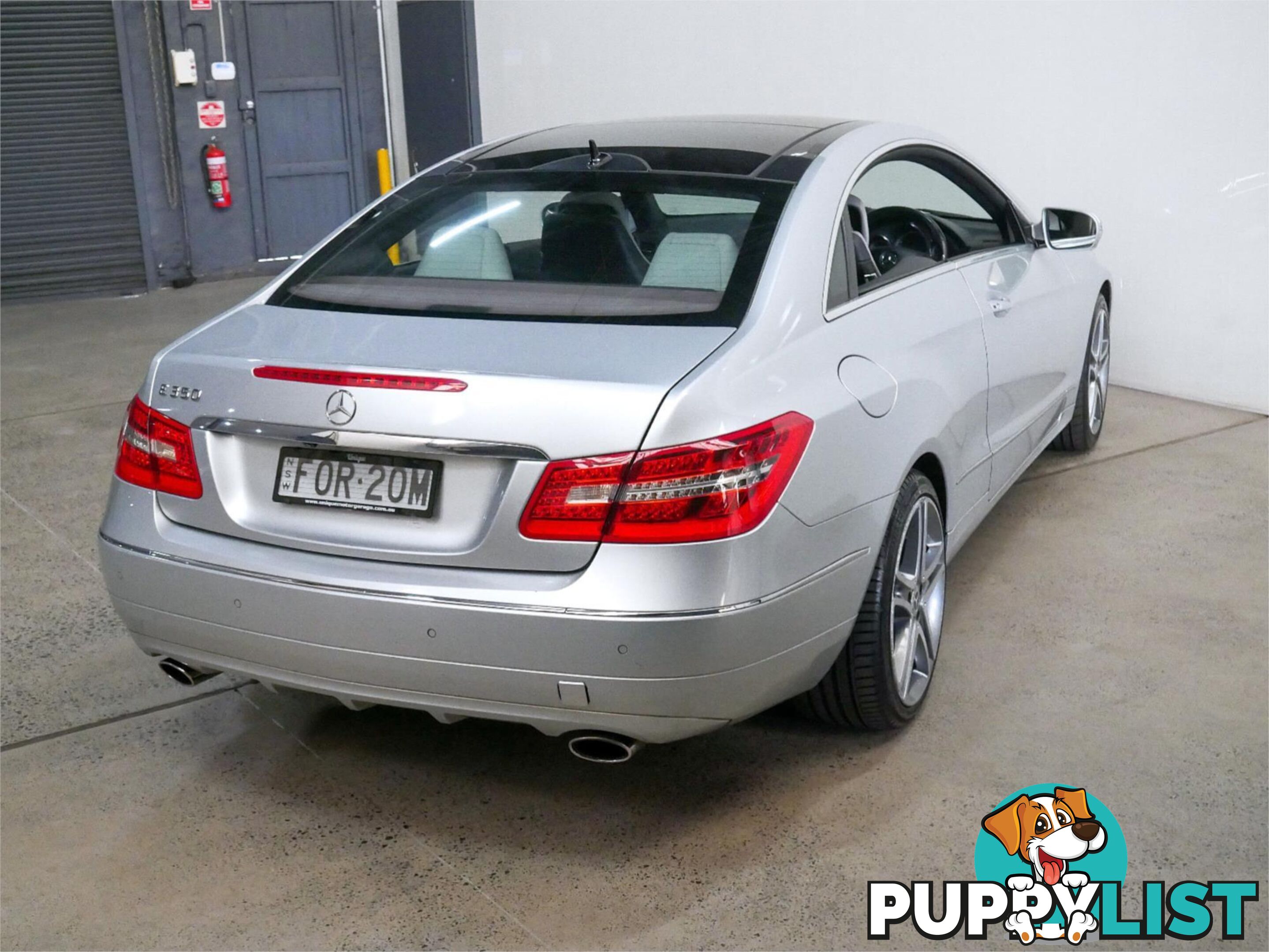 2009 MERCEDES-BENZ E350 AVANTGARDE 207 2D COUPE