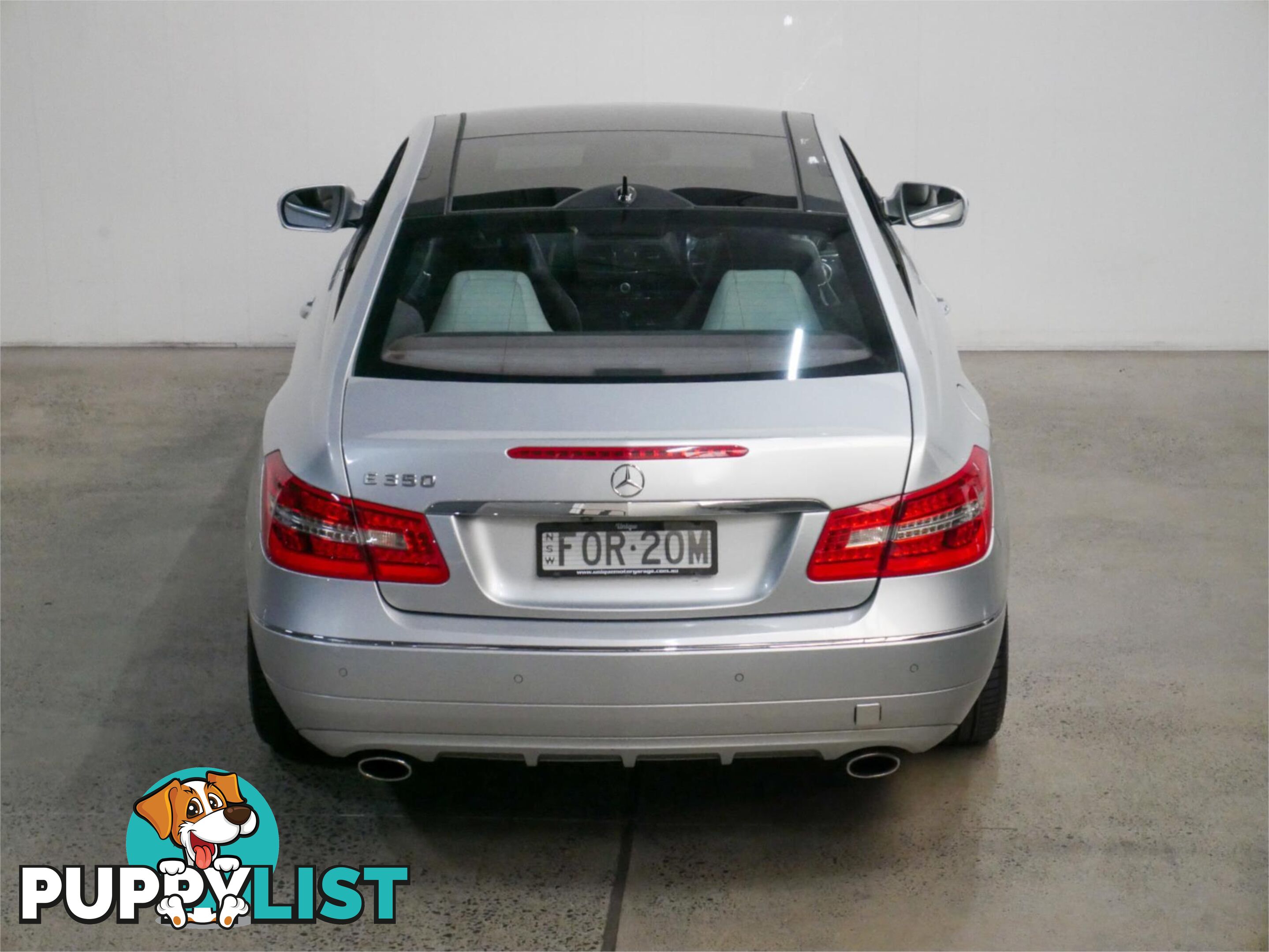 2009 MERCEDES-BENZ E350 AVANTGARDE 207 2D COUPE