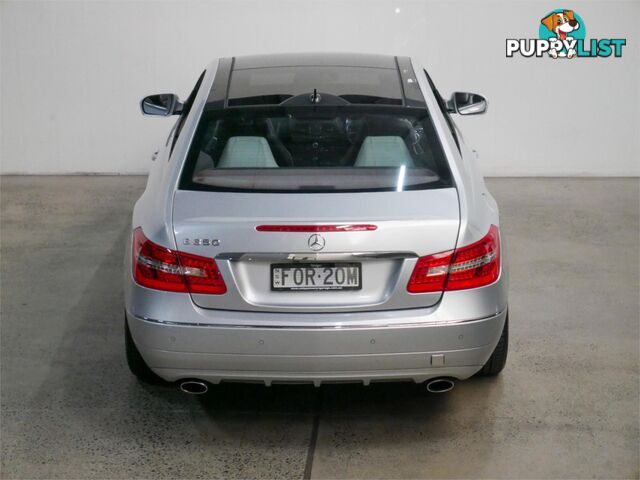 2009 MERCEDES-BENZ E350 AVANTGARDE 207 2D COUPE
