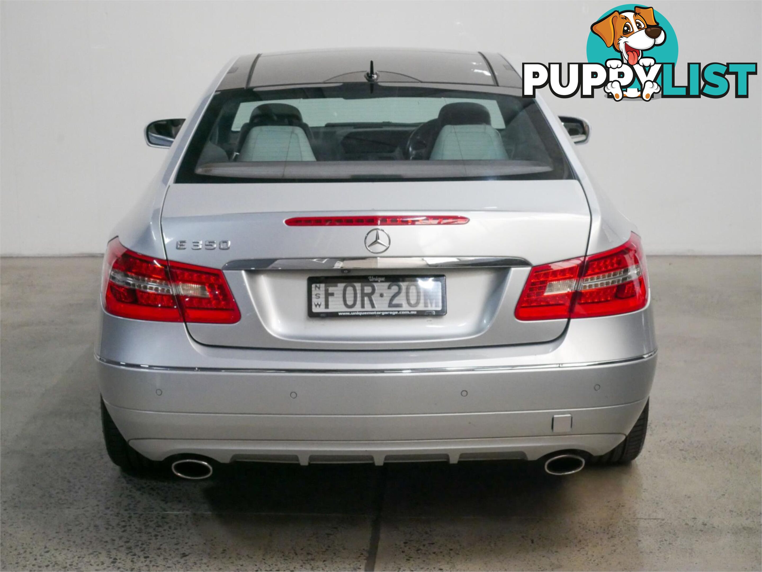 2009 MERCEDES-BENZ E350 AVANTGARDE 207 2D COUPE