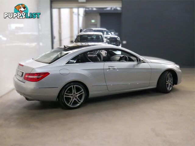 2009 MERCEDES-BENZ E350 AVANTGARDE 207 2D COUPE