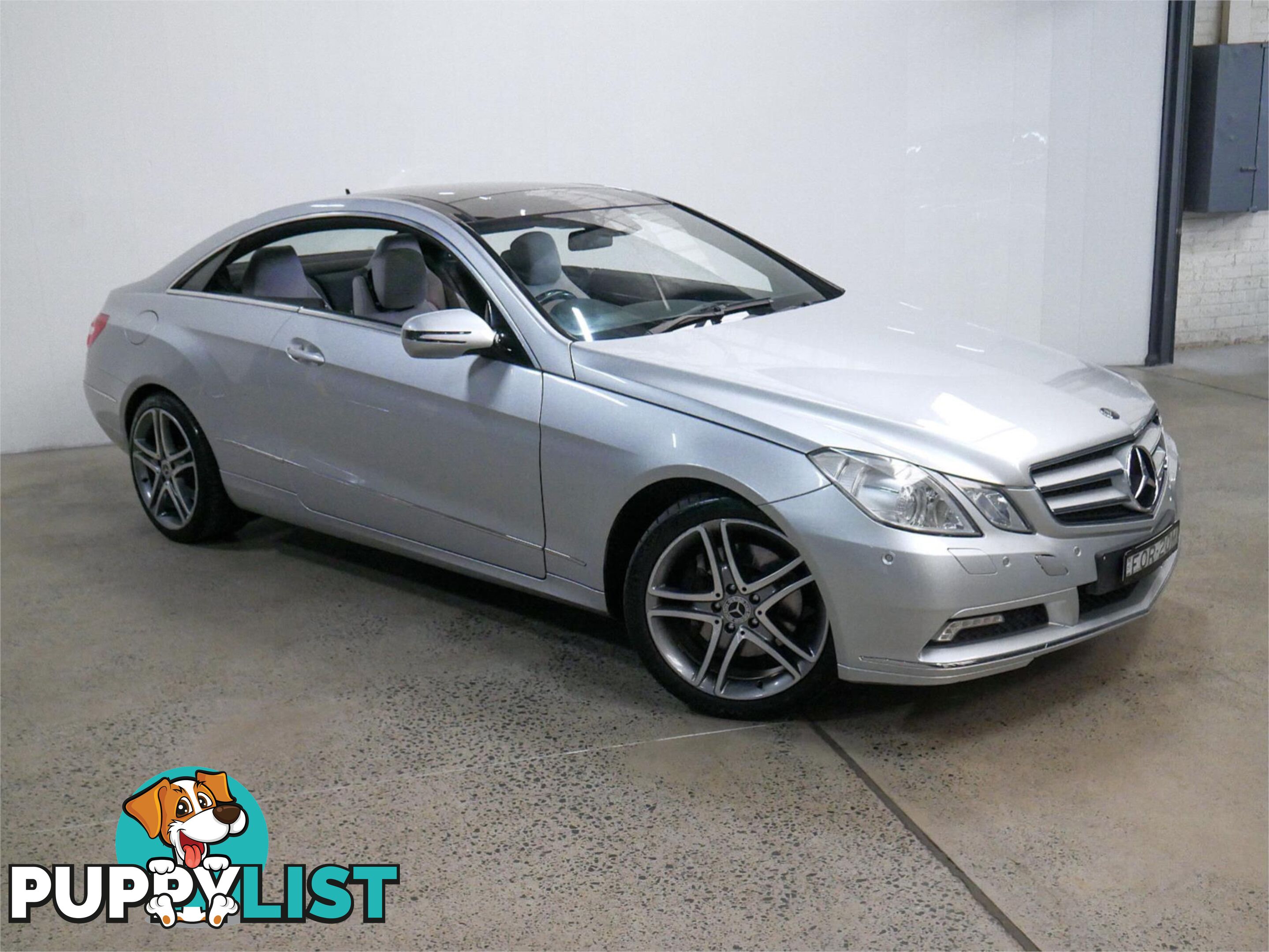 2009 MERCEDES-BENZ E350 AVANTGARDE 207 2D COUPE