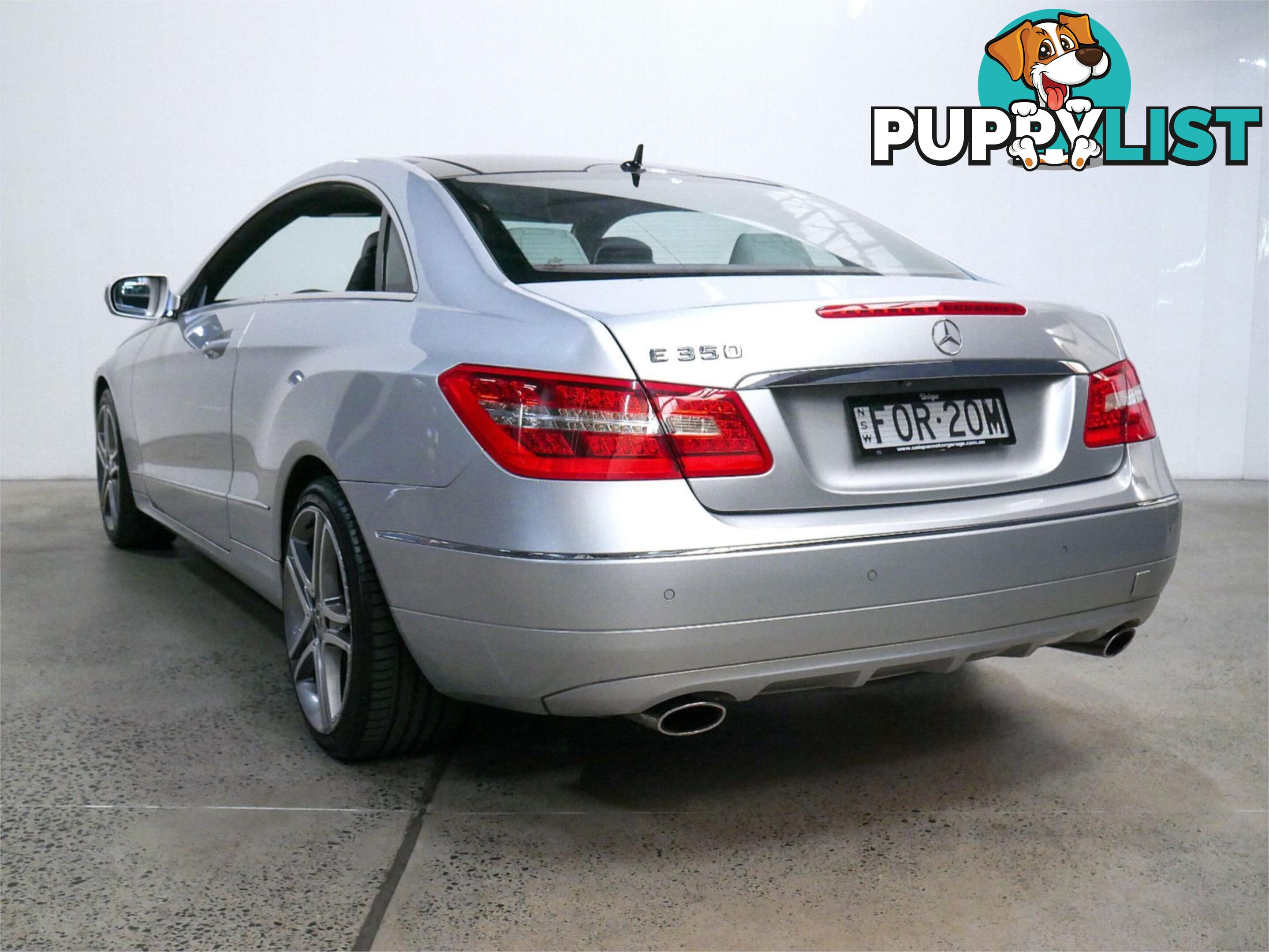 2009 MERCEDES-BENZ E350 AVANTGARDE 207 2D COUPE