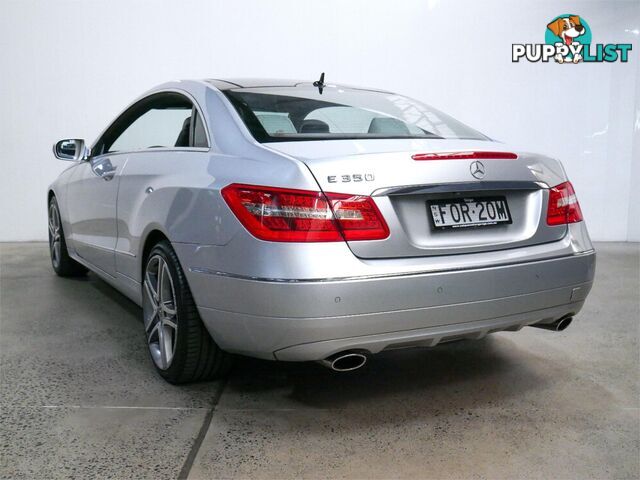 2009 MERCEDES-BENZ E350 AVANTGARDE 207 2D COUPE