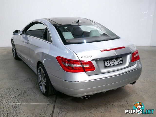 2009 MERCEDES-BENZ E350 AVANTGARDE 207 2D COUPE