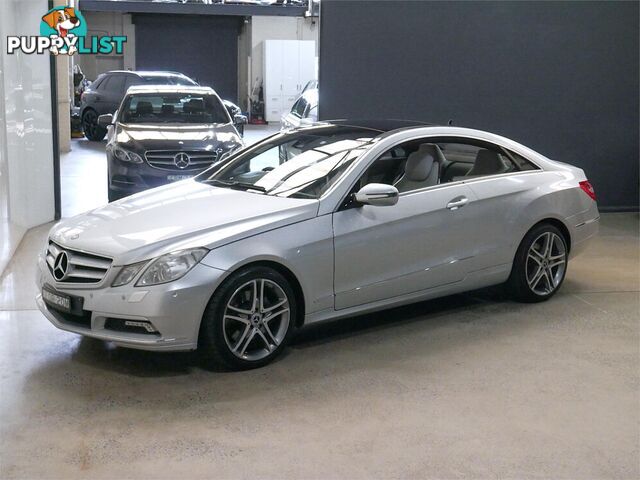 2009 MERCEDES-BENZ E350 AVANTGARDE 207 2D COUPE