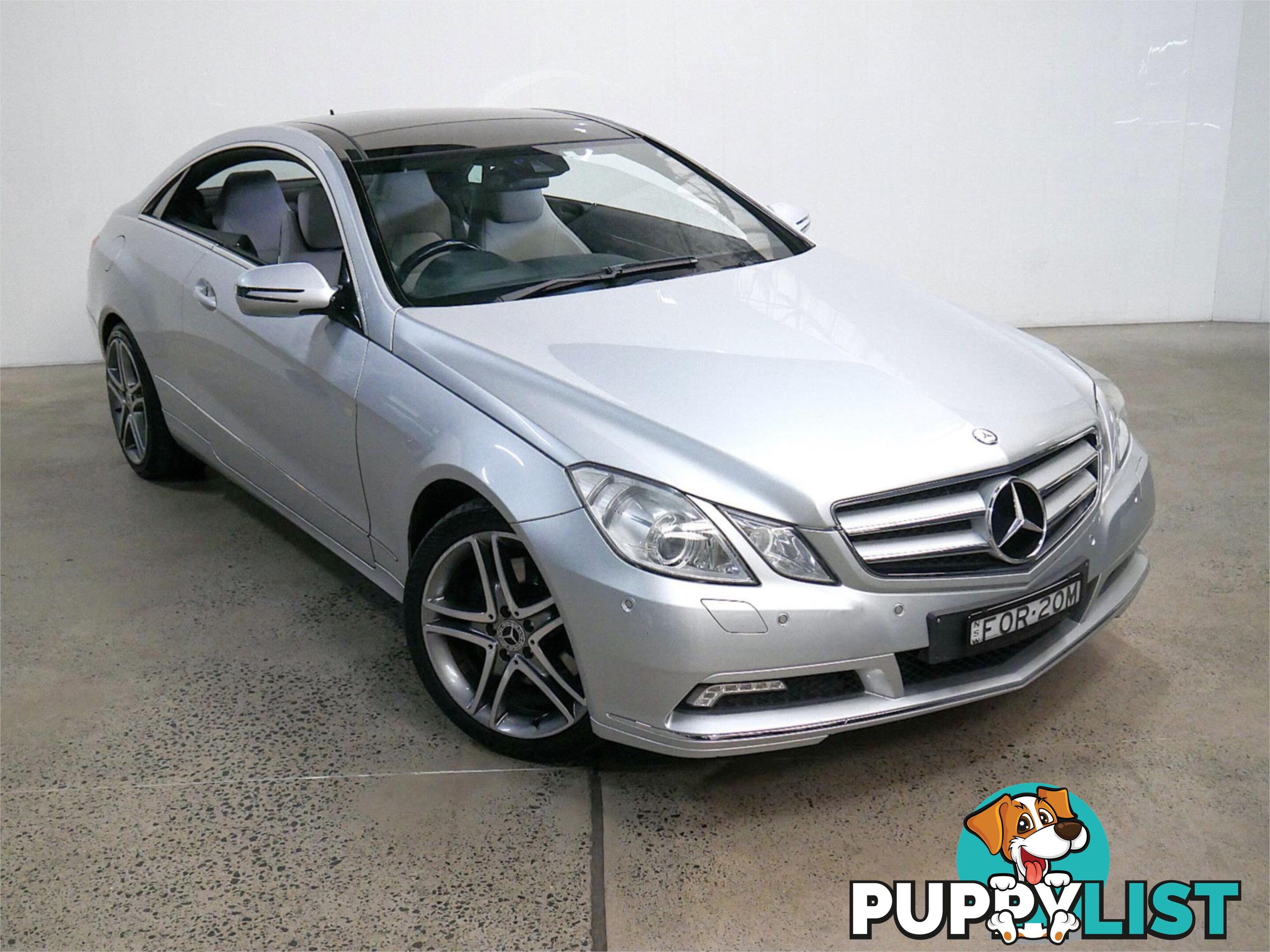 2009 MERCEDES-BENZ E350 AVANTGARDE 207 2D COUPE