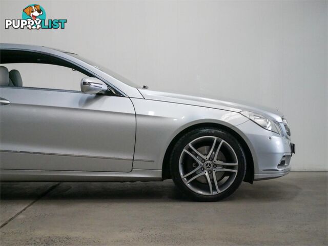 2009 MERCEDES-BENZ E350 AVANTGARDE 207 2D COUPE