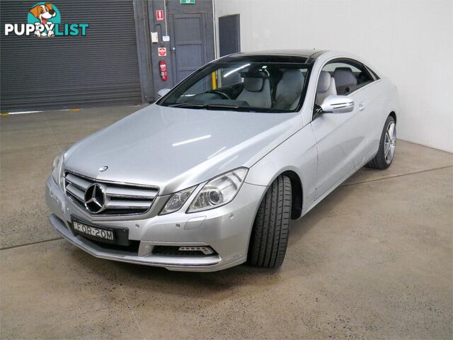 2009 MERCEDES-BENZ E350 AVANTGARDE 207 2D COUPE
