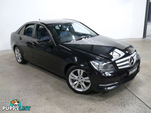 2013 MERCEDES-BENZ C200 BE W204MY13 4D SEDAN