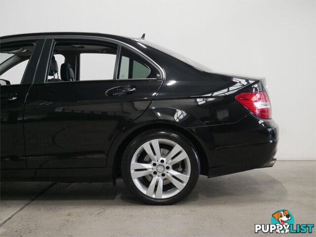 2013 MERCEDES-BENZ C200 BE W204MY13 4D SEDAN