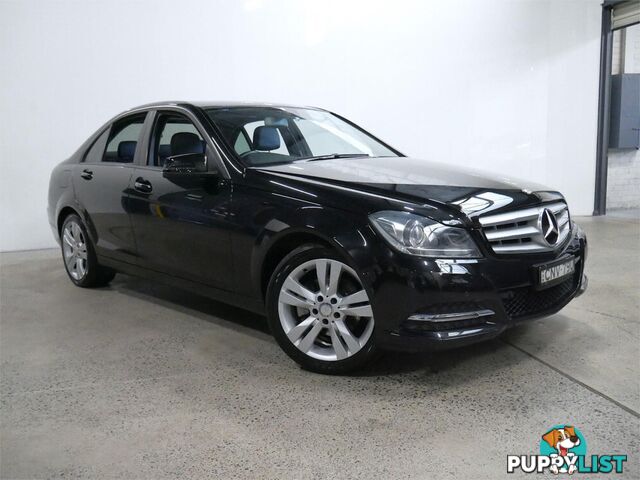 2013 MERCEDES-BENZ C200 BE W204MY13 4D SEDAN