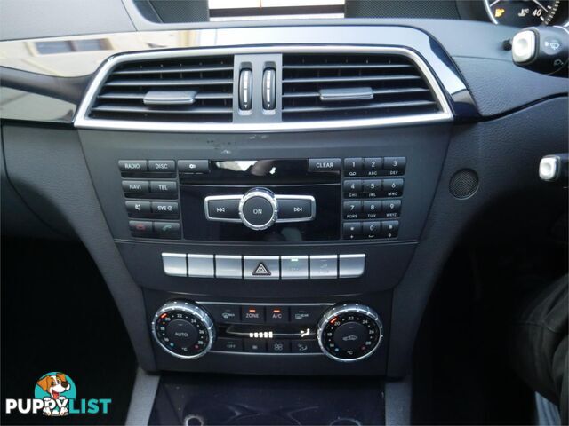 2013 MERCEDES-BENZ C200 BE W204MY13 4D SEDAN