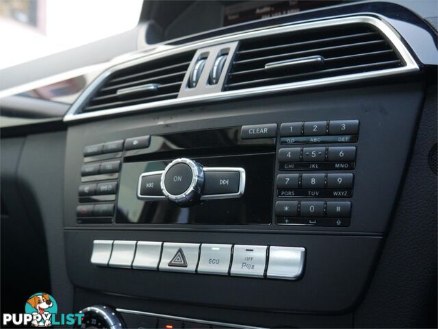 2013 MERCEDES-BENZ C200 BE W204MY13 4D SEDAN