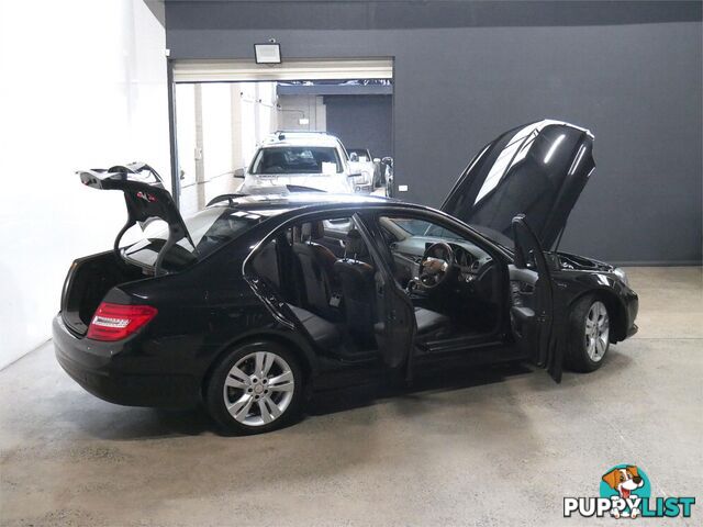 2013 MERCEDES-BENZ C200 BE W204MY13 4D SEDAN