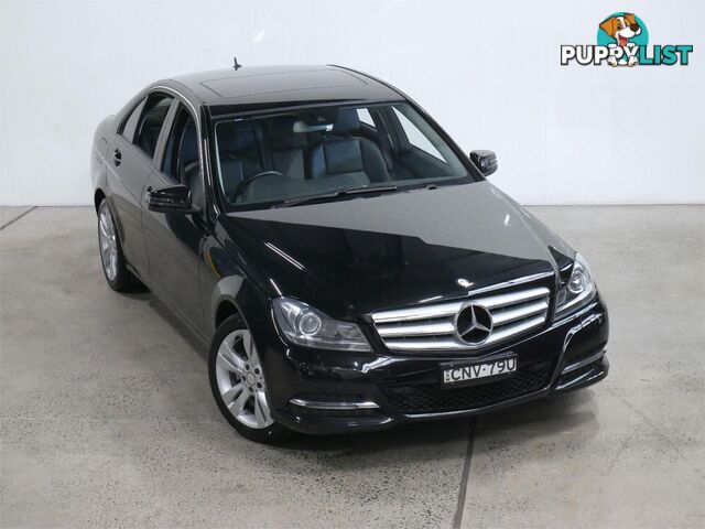 2013 MERCEDES-BENZ C200 BE W204MY13 4D SEDAN