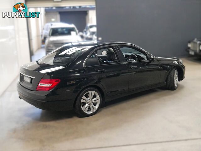2013 MERCEDES-BENZ C200 BE W204MY13 4D SEDAN