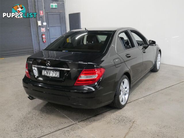2013 MERCEDES-BENZ C200 BE W204MY13 4D SEDAN