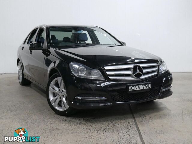 2013 MERCEDES-BENZ C200 BE W204MY13 4D SEDAN