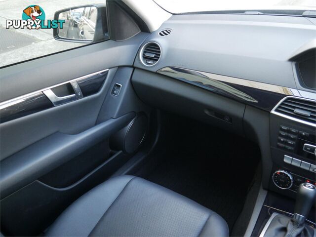 2013 MERCEDES-BENZ C200 BE W204MY13 4D SEDAN