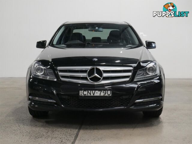 2013 MERCEDES-BENZ C200 BE W204MY13 4D SEDAN
