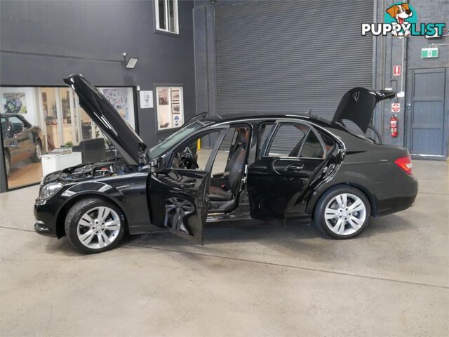 2013 MERCEDES-BENZ C200 BE W204MY13 4D SEDAN